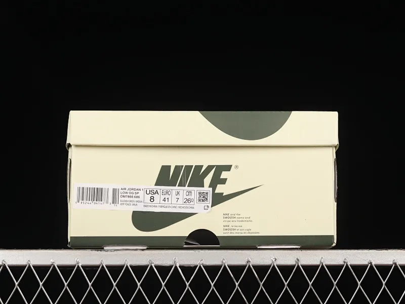 All Categories Air Jordan Jordan Series Basketball Shoes Air Jordan 1 Low Travis Scott x Air Jordan 1 Low OG AJ1 Joe 1 Reversed Overhook Joint Style Casual Sports Basketball Shoes DM7866-686